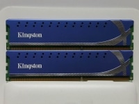 Оперативная память DDR3 4GB(2GB x 2) 1600MHz Kingston HyperX KHX1600C9AD3K2/4G (б/у)