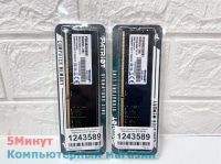 Оперативная память  8 ГБ DDR4-2666 Patriot Signature Line [PSD48G266681]