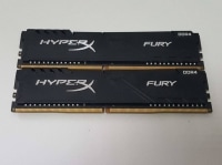 Оперативная память DDR4 16Gb (8Gbx2) 2400MHz Kingston Hyperx Fury Black (HX424C15FB3K2/16)