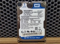 Жесткий диск 2.5" 320Gb SATA Western Digital WD Scorpio Blue (WD3200BPVT)(б/у)