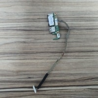 Плата USB с разъемами звука для ноутбука DNS E7130