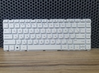 Клавиатура для ноутбука HP SleekBook 14-e, 14-n белая без рамки