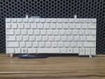 Клавиатура для ноутбука Samsung N210, N220 белая без рамки