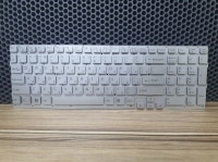 Клавиатура для ноутбука Sony VPC-CB, VPC-CB17 серебристая без рамки