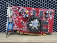 Видеокарта Sapphire Radeon X550 400Mhz PCI-E 256Mb 500Mhz 128 bit DVI TV HDCP YPrPb