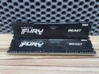 Оперативная память DDR4 16Gb (8Gbx2) 2666MHz Kingston Fury Beast KF426C16BBK2/16