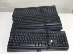 Клавиатуры проводные черные, серые б/у USB в ассортименте