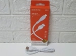 Кабель USB Lighting 8Pin BOROFONE BX51 Triumph 2.4A 1м белый
