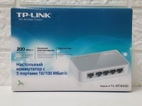 Коммутатор 5-портовый TP-LINK TL-SF1005D (НОВЫЙ)