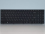 Клавиатура для ноутбука Lenovo IdeaPad 100-15 черная с рамкой