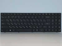 Клавиатура для ноутбука Lenovo IdeaPad 100-15 черная с рамкой