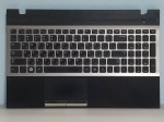 Палмрест верхняя часть корпуса ноутбука с тачпадом и клавиатурой Samsung NP300V5A