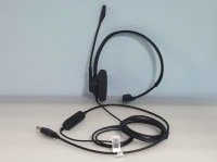 USB гарнитура для компьютера Accutone UM220 black (НОВАЯ)