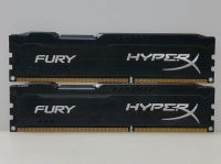 Оперативная память DDR3 8Gb (4Gbx2) 1600MHz Kingston HyperX HX316C10FBK2/8 (б/у)