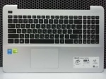 Верхняя часть корпуса с клавиатурой для ноутбука Asus X555L, A555L (13NB0622AP0321, 13N0-R7A0A31, 13NB0622P04015)
