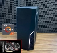 Игровой ПК AMD Ryzen 5 3600, 16Gb, NVMe SSD 500Gb, AMD Radeon RX 5600 XT 6Gb